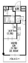 HCレジデンス 301 ｜ 大阪府大阪市旭区新森2丁目14-26（賃貸マンション1LDK・3階・32.69㎡） その2