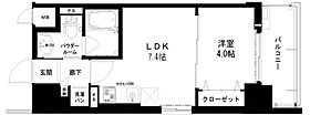 La CASA京橋 401 ｜ 大阪府大阪市城東区蒲生2丁目7-39（賃貸マンション1LDK・4階・29.02㎡） その2