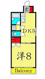 間取図画像 1DK