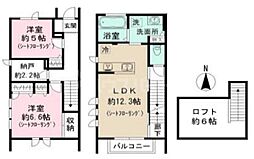 間取図画像 2SLDK