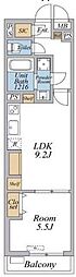 リブリ・西台 1LDKの間取図画像
