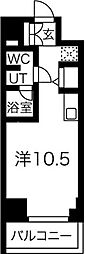スパシエステージ池袋西 ワンルームの間取図画像