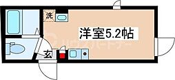 CREDO IKEBUKURO ワンルームの間取図画像