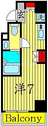 ラクラス池袋 ワンルームの間取図画像