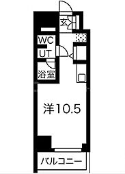 スパシエステージ池袋西 ワンルームの間取図画像