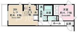 ユアメゾン立教通り 1LDKの間取図画像