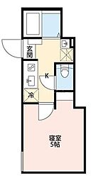 グランクオール北池袋 1Kの間取図画像