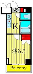 T&G東池袋マンション 1Kの間取図画像