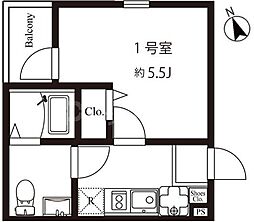 モダンアパートメント上板橋 1階