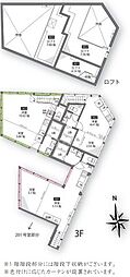 BOLERO池袋 1LDKの間取図画像