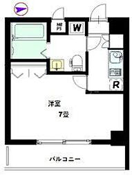 マリオン練馬 1Kの間取図画像