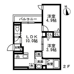 (仮)練馬区錦2丁目新築共同住宅 1階