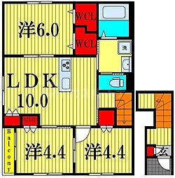 間取図画像 3LDK