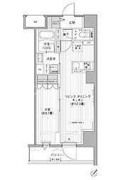 メゾン クロロ 1LDKの間取図画像