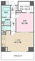 王子神谷パークハウス 1LDKの間取図画像