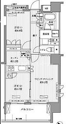 ラポールエムズ 2LDKの間取図画像
