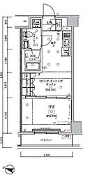 ARCOBALENO HASUNEII 1LDKの間取図画像