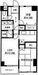 アドバンス江古田 2LDKの間取図画像