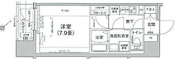 アイルノヴェル駒込 1Kの間取図画像