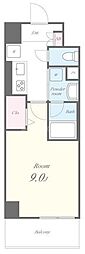 hygge (ヒュッゲプラス) 1Kの間取図画像