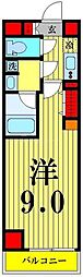 ARTECASA×AlivieTOKYOEAST 1Kの間取図画像