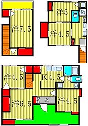 徳丸1丁目テラス付きアパート 1階