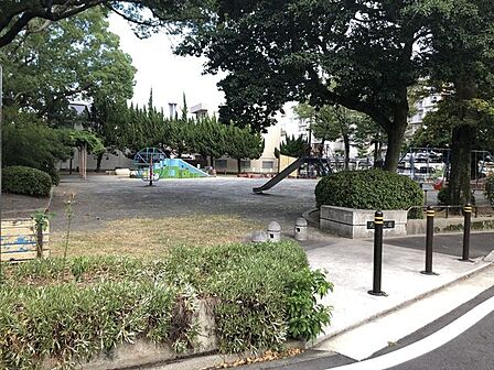 【天道公園】 130m