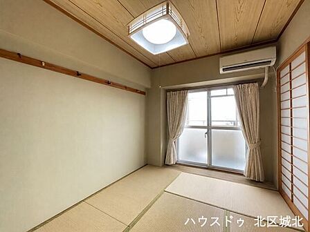 【6畳和室】イメージ画像(実際の写真をもとに家具等をCGで除去したものになります)
