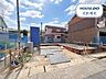 外観：◆長期優良住宅！家族が安心して長く暮らせる住まい◆WIC＋全居室収納付き！すっきり暮らせる収納設計◆駐車2台可能！前面道路約6.5ｍ×間口約10ｍで出入りもスムーズ