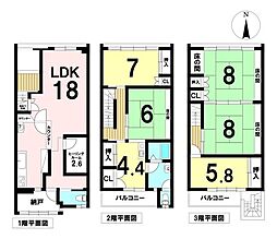 大杉3丁目　中古一戸建て
