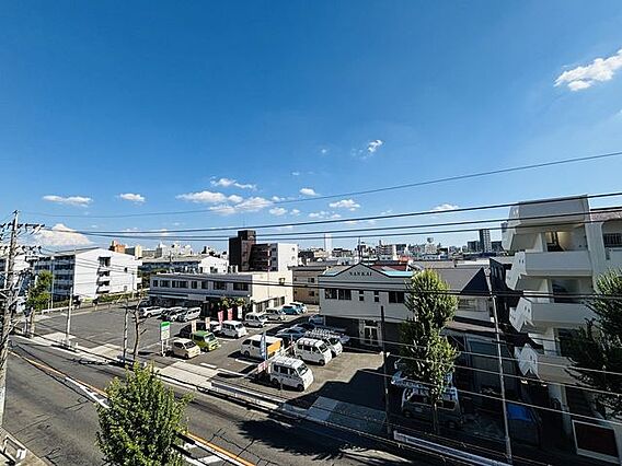 4階からの眺望...