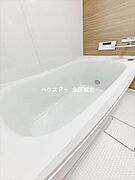 購入時の写真です。ゆったりと湯舟に浸かって一日の疲れをリフレッシュできます。