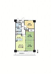 間取図画像 3LDK