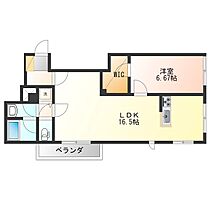 メルローズコート 602 ｜ 栃木県宇都宮市簗瀬町2500-14（賃貸マンション1LDK・6階・54.87㎡） その2