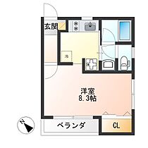 BLUE TREE 簗瀬 B 302 ｜ 栃木県宇都宮市簗瀬２丁目8-9（賃貸マンション1R・3階・33.80㎡） その2