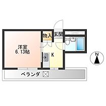 OMレジデンス宇都宮 205 ｜ 栃木県宇都宮市大寛１丁目1-15（賃貸マンション1K・2階・18.24㎡） その2