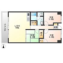 MAC宇都宮コート 502 ｜ 栃木県宇都宮市今泉町175（賃貸マンション3LDK・5階・68.49㎡） その2