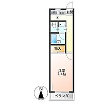 ACTY大曽 203 ｜ 栃木県宇都宮市大曽４丁目2-8（賃貸マンション1K・2階・28.29㎡） その2