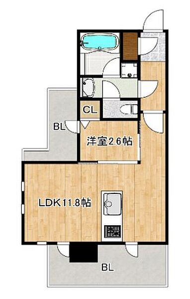 DEUX・RESIA平尾PREMIUM（デュレジア） ｜福岡県福岡市中央区平尾2丁目(賃貸マンション1LDK・2階・34.65㎡)の写真 その2