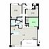 間取り：3LDK、価格3790万円、専有面積75.68m2、バルコニー面積8.6m2 