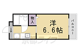 アクアフォーレ 1Kの間取図画像