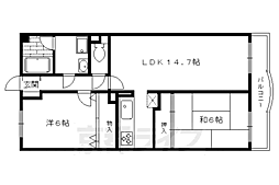 グレースとーべえ 2LDKの間取図画像