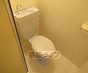 シンプルで使いやすいトイレスペース