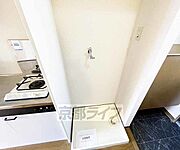 室内に洗濯機設置できます