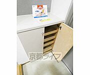 靴収納付きの玄関