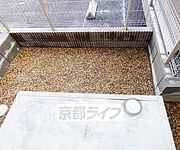 1階のお庭です。