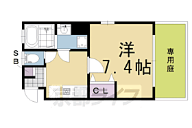 ハイツミコノス 102 ｜ 京都府長岡京市開田3丁目（賃貸アパート1K・1階・25.60㎡） その2