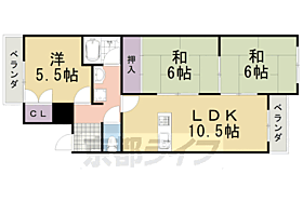 嵐山ファミリオ 305 ｜ 京都府京都市西京区嵐山薬師下町（賃貸マンション3LDK・3階・63.27㎡） その2