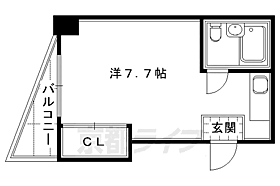 京都府京都市下京区植松町（賃貸マンション1R・4階・18.09㎡） その2