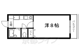 京都府京都市中京区尾張町（賃貸マンション1K・6階・22.54㎡） その2